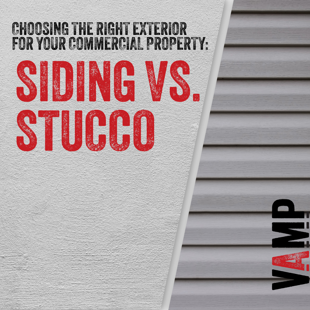 Choosing the Right Exterior for Your Commercial Property: Siding vs. Stucco